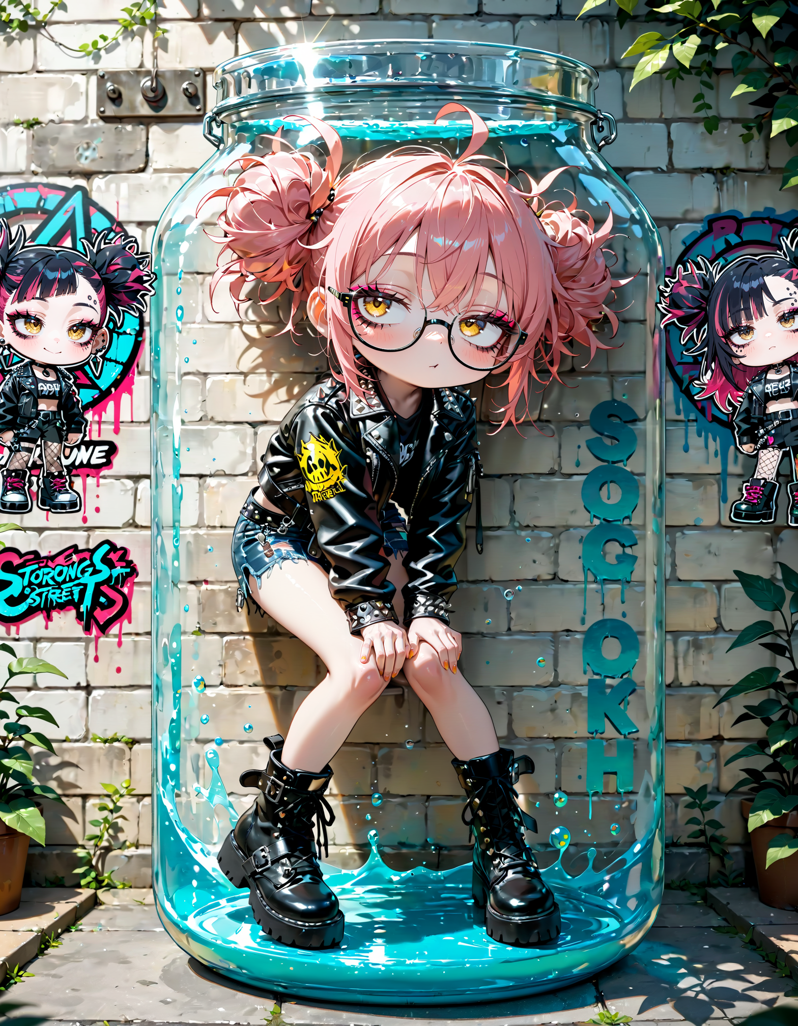 今日は何の日？　女子ロックの日 | の人気AIイラスト・グラビア