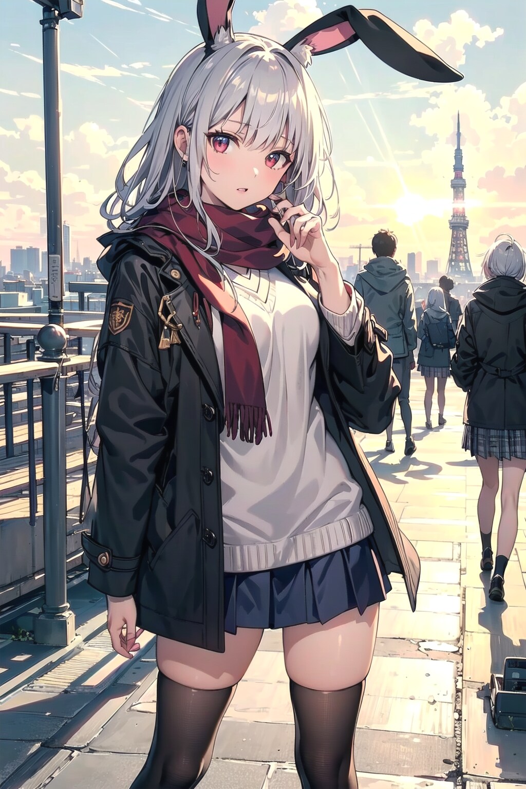 トーキョーにやってきたのです🗼🐰