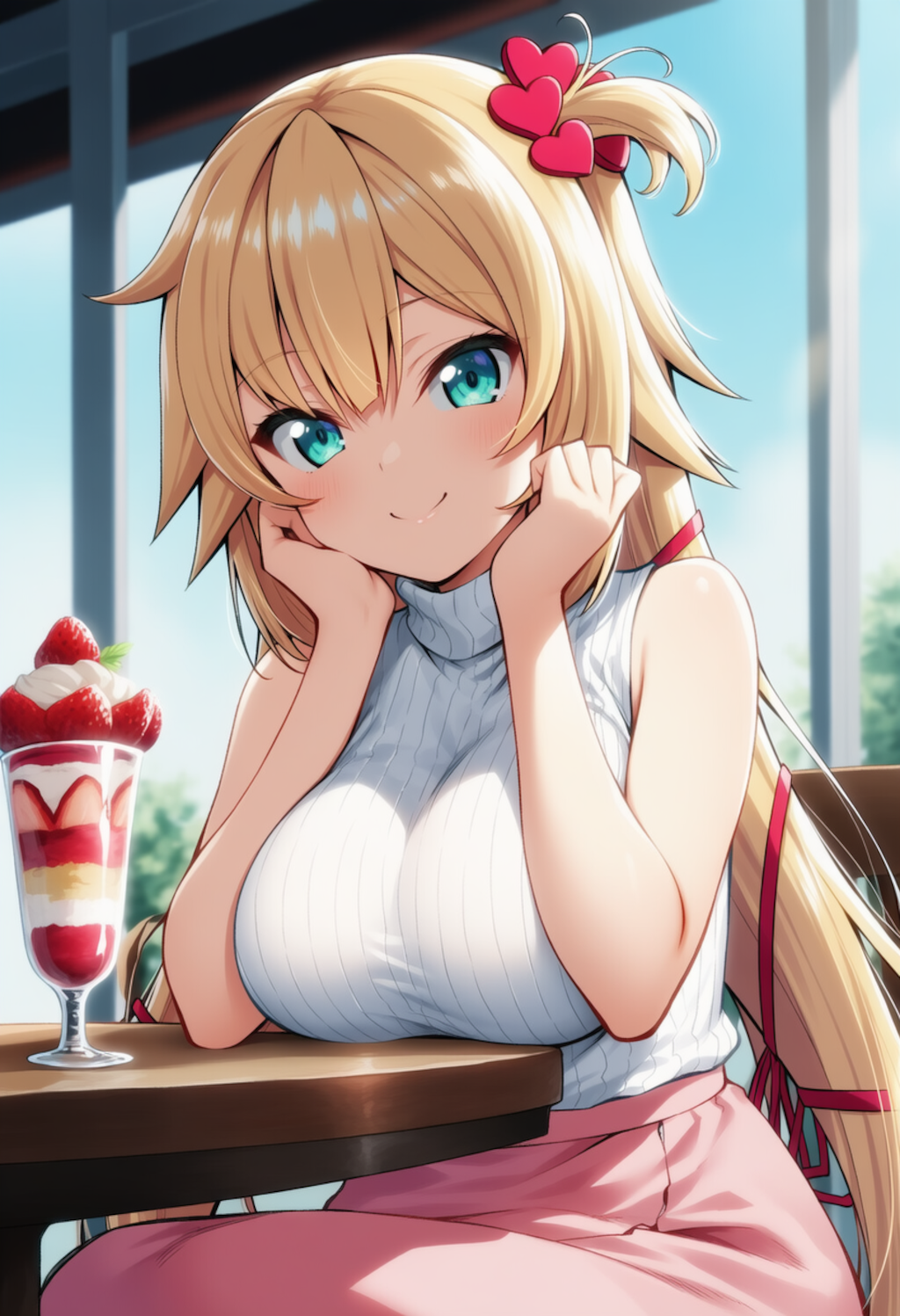 カフェデート♡（赤井はあと）
