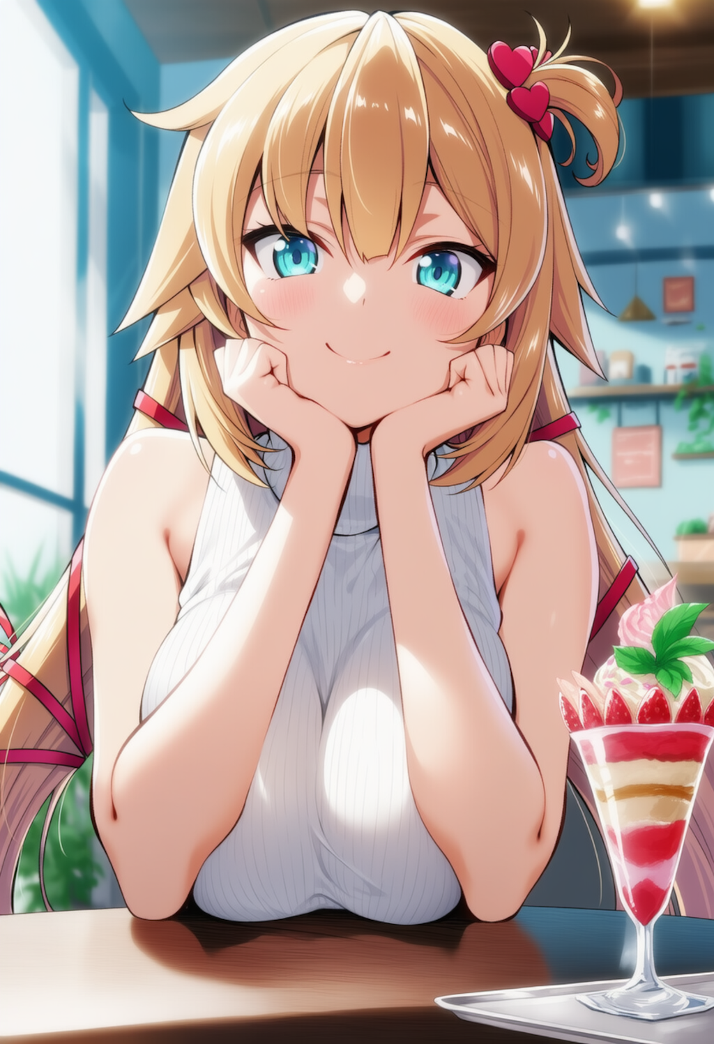 カフェデート♡（赤井はあと）
