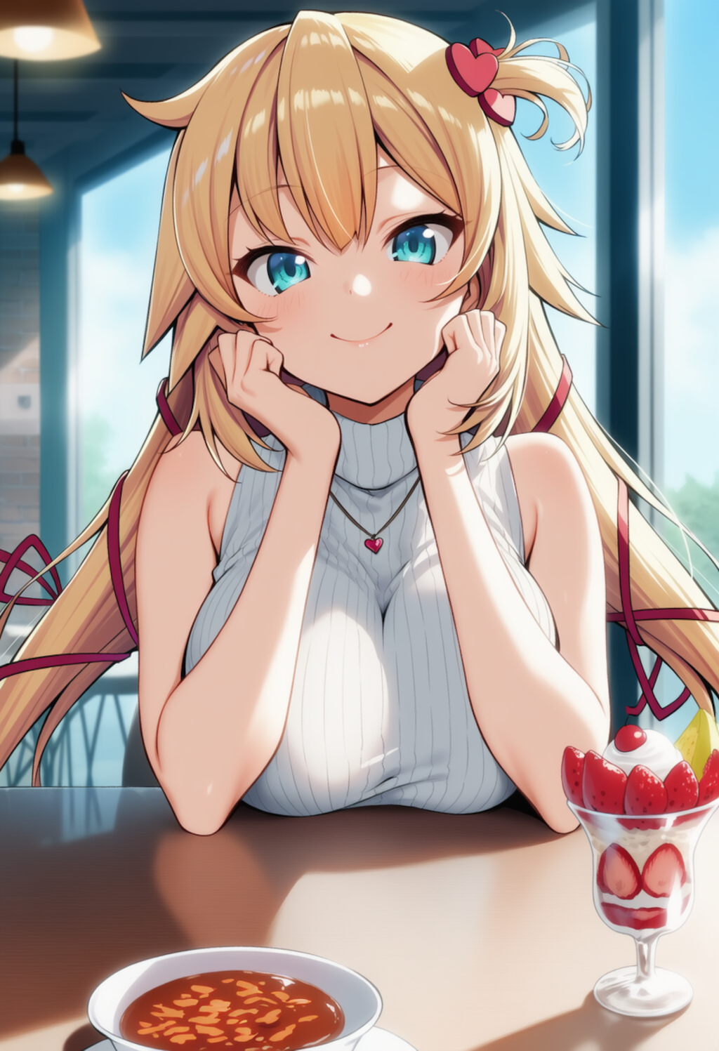 カフェデート♡（赤井はあと）