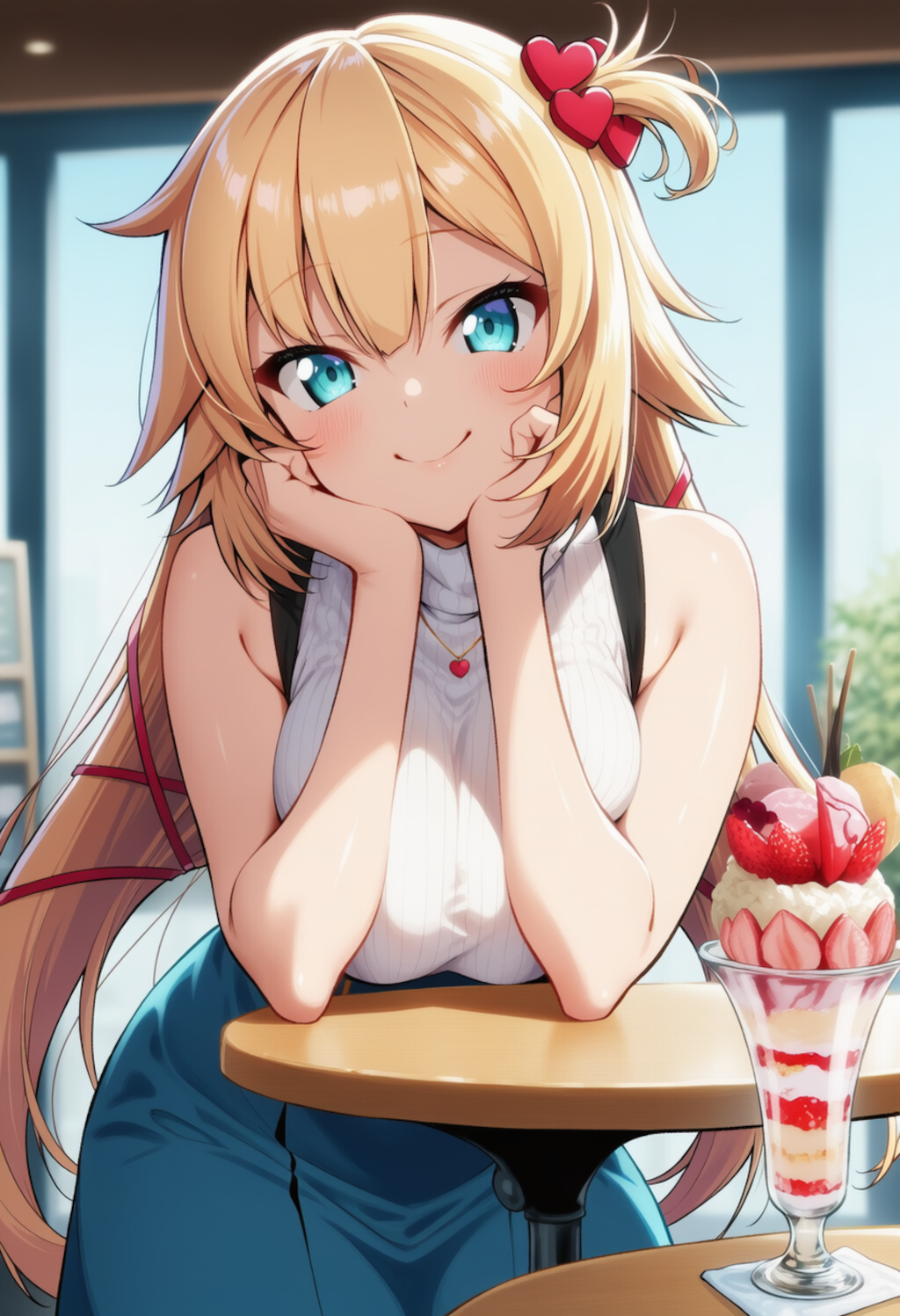 カフェデート♡（赤井はあと）