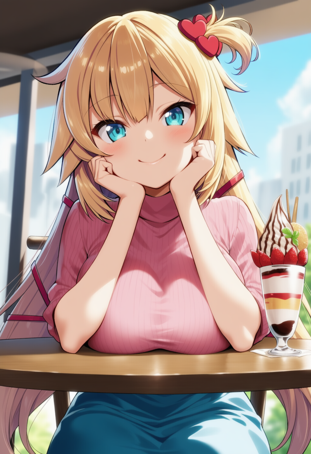 カフェデート♡（赤井はあと）