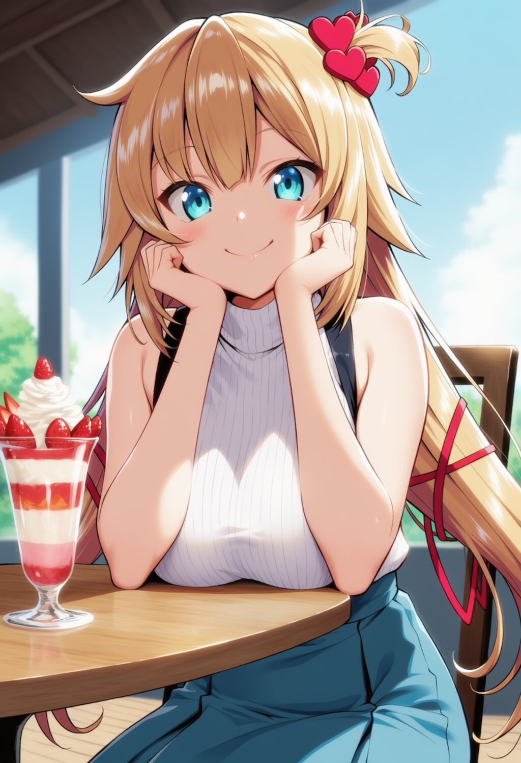 カフェデート♡（赤井はあと）