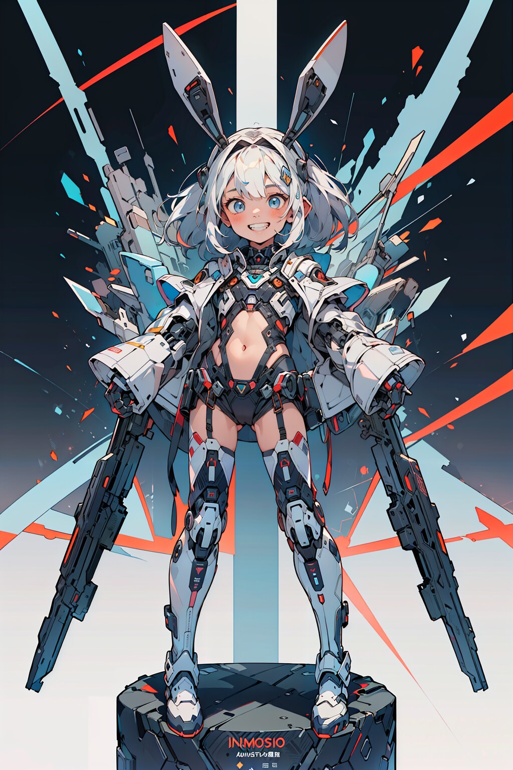 敏捷特化型アンドロイド INB－RAPID「イナバノシロウサギ」