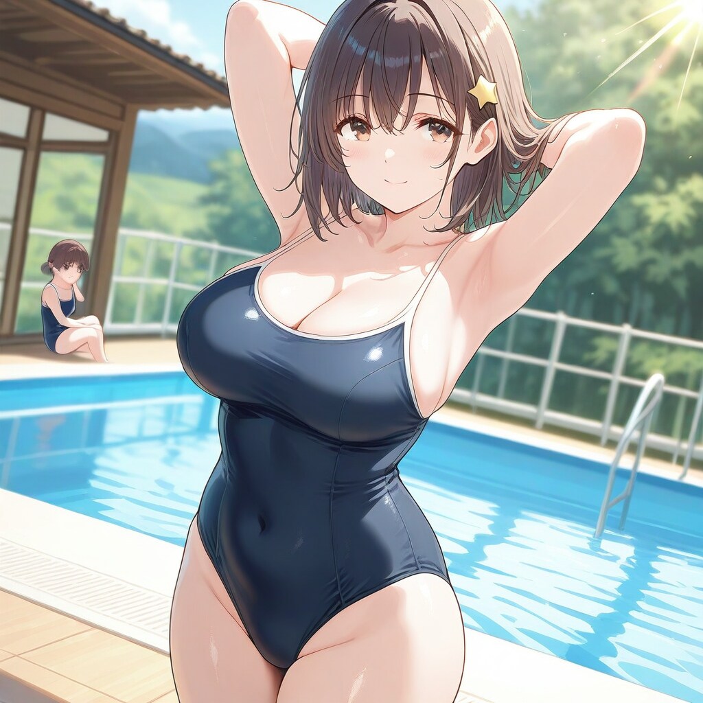 スク水季理華さん