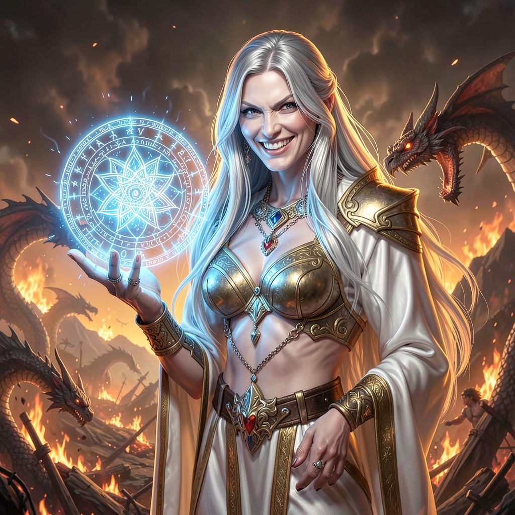 爆炎の魔法使い ～女性版～