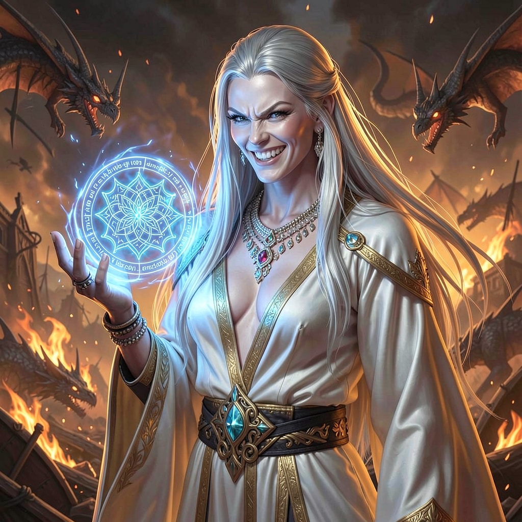 爆炎の魔法使い ～女性版～