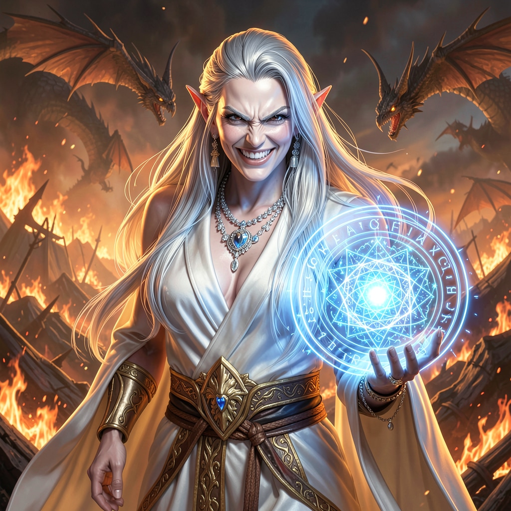 爆炎の魔法使い ～女性版～