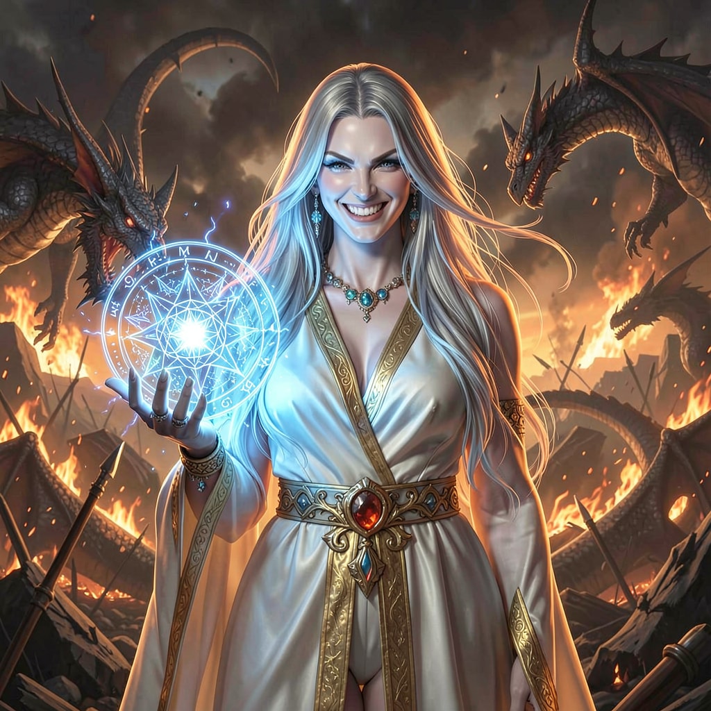 爆炎の魔法使い ～女性版～