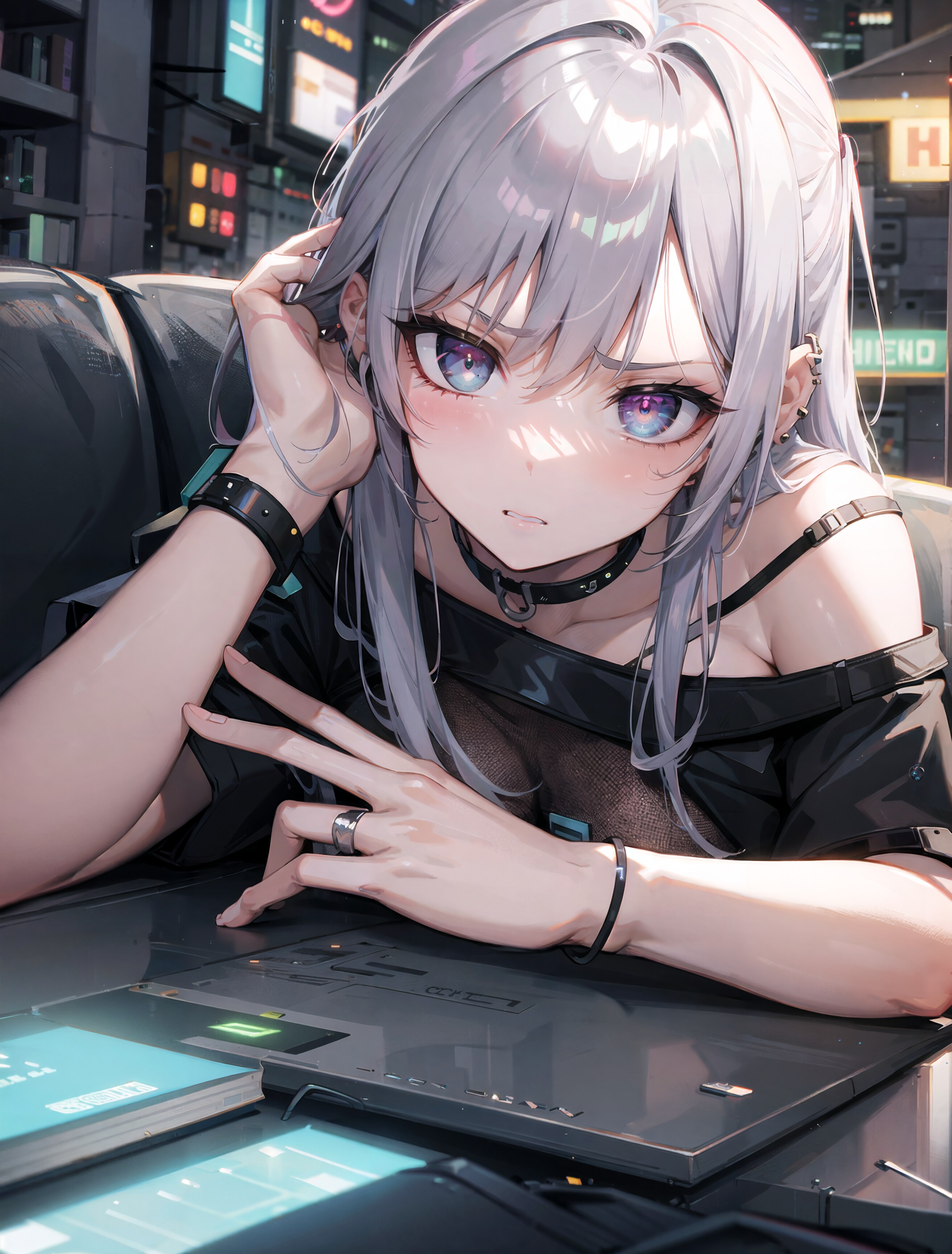 白髪銀髪の日(4/6)