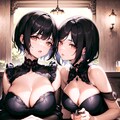 そこのお兄さん♡私達と一緒に飲みませんか？プロンプト有 4枚目