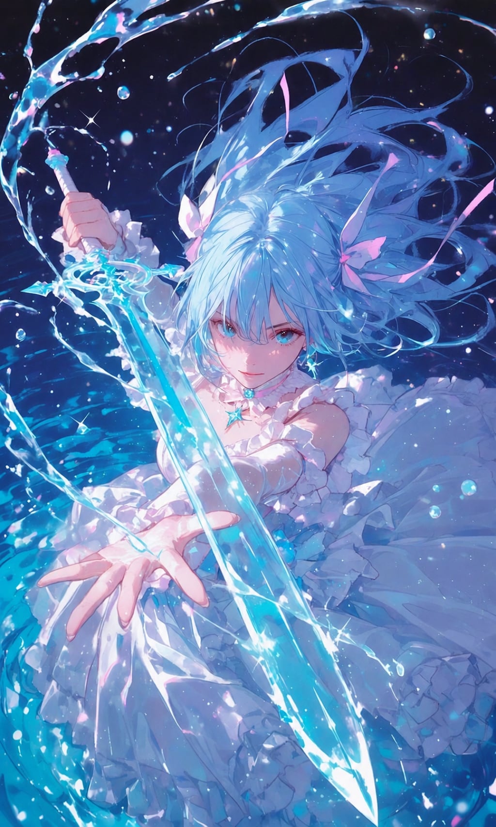 蒼氷の魔法剣士