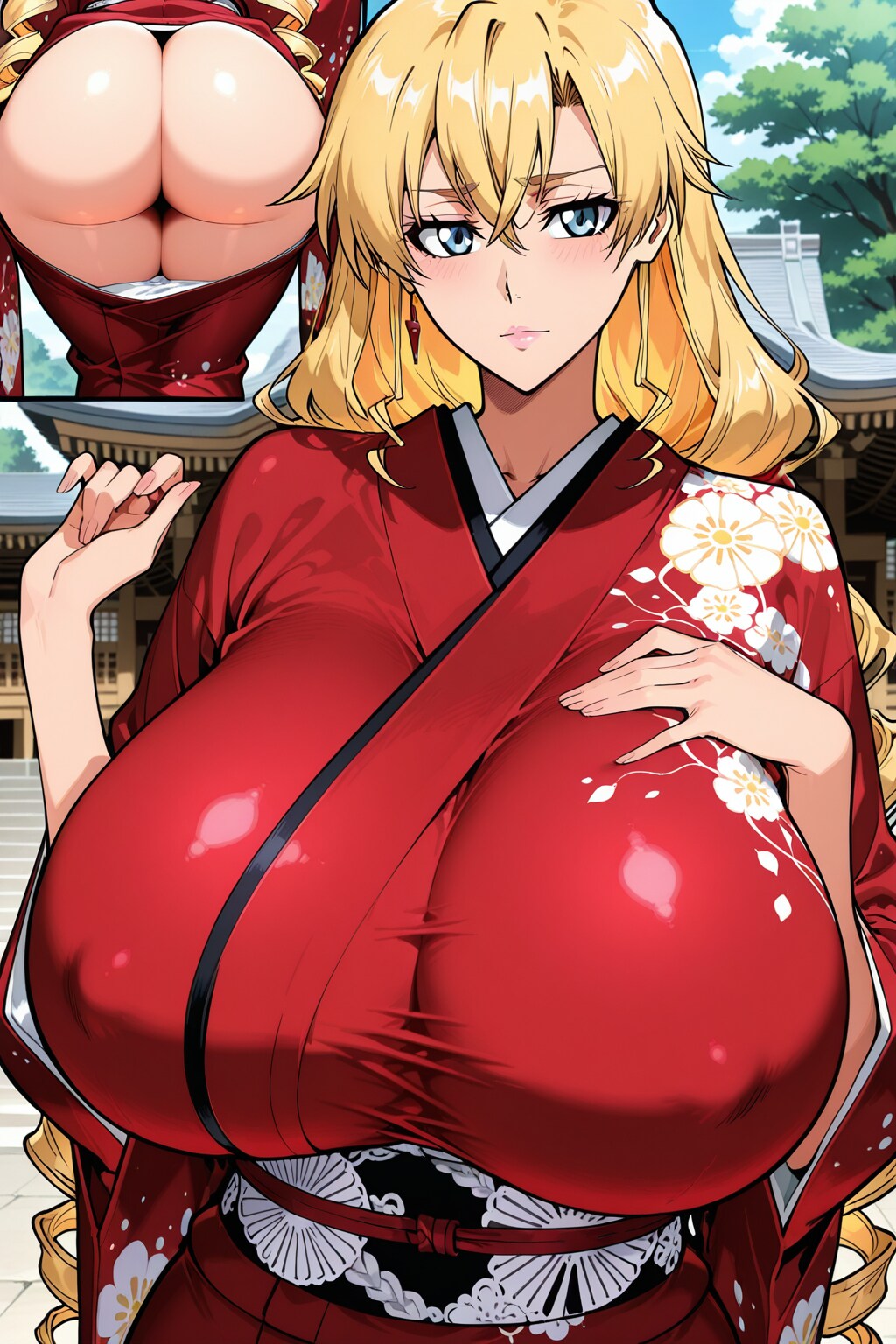 kimono blondy