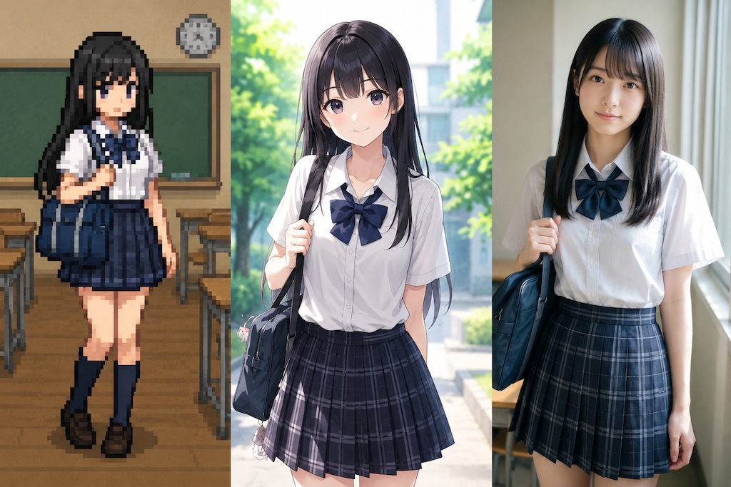 3パターン