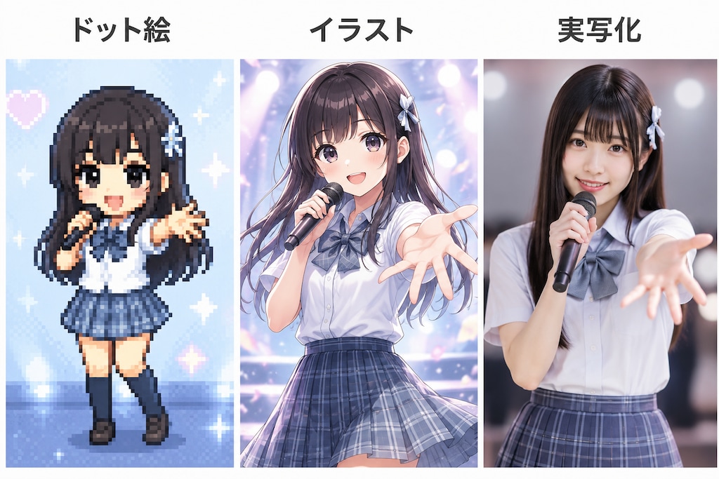 3パターン