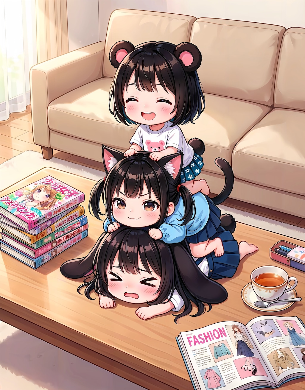 さんだんがさね
