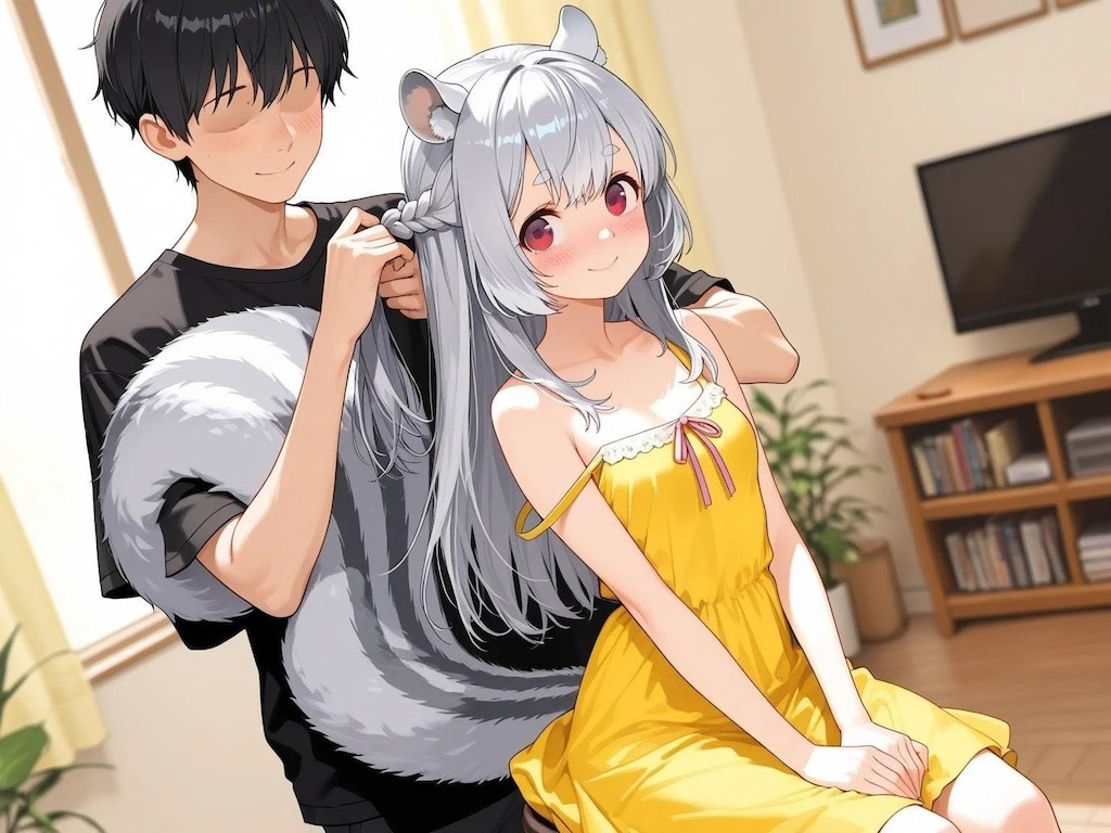 フィーネちゃんとの出会い（同棲〜懐き）