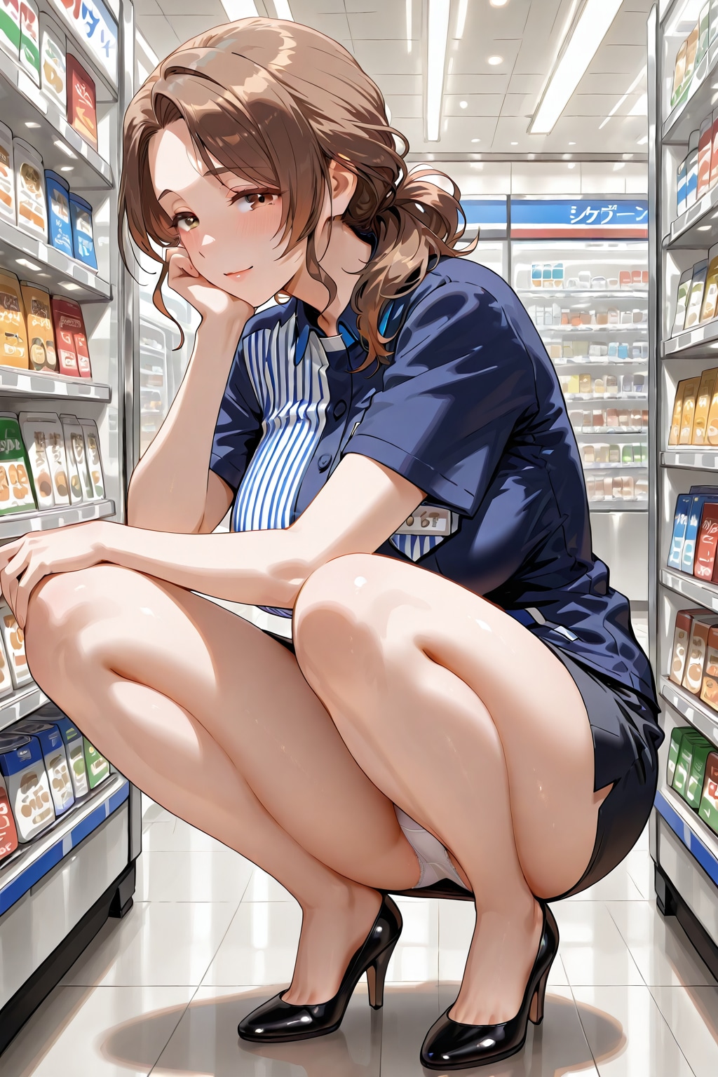 人妻お姉さん　コンビニ1