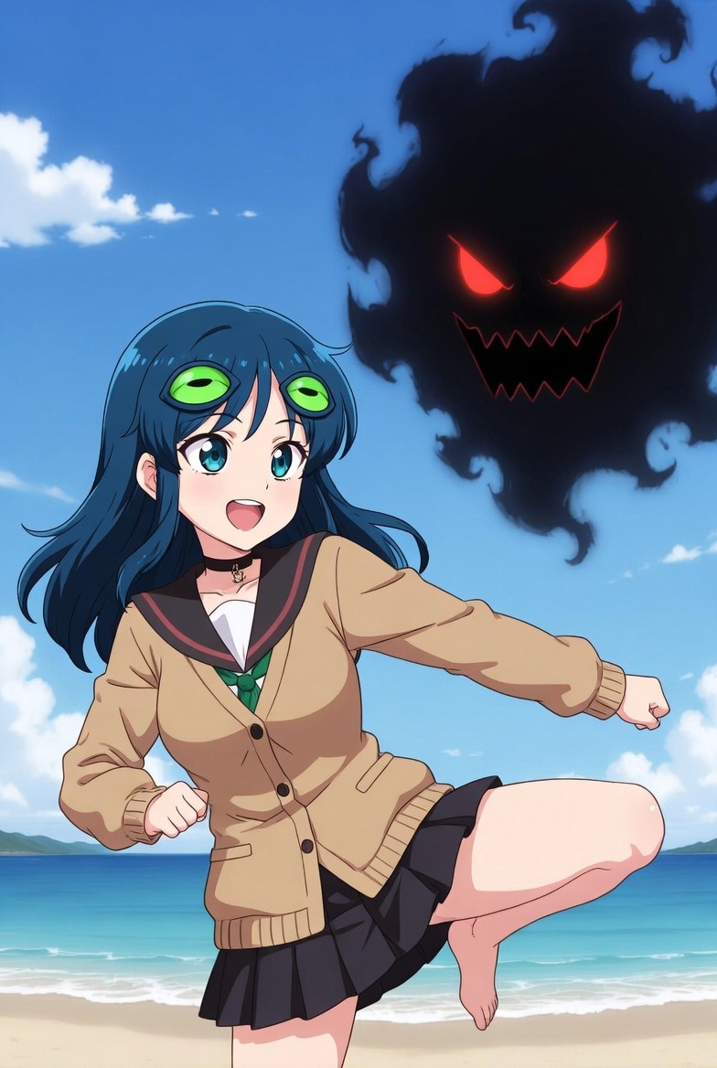 マジムン退治眞琴ちゃん | の人気AIイラスト・グラビア