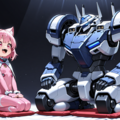 謎の海産物さみゃ、ロボパイ、お疲れさみゃでしたぁ～♡ 2枚目