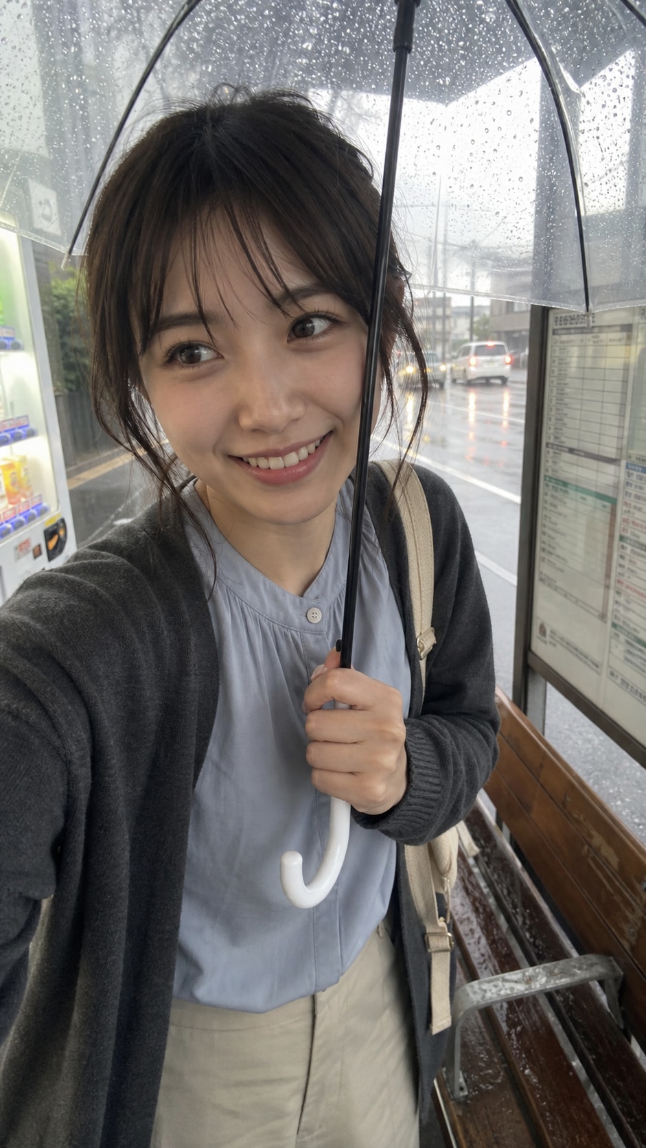 Under a Clear Umbrella