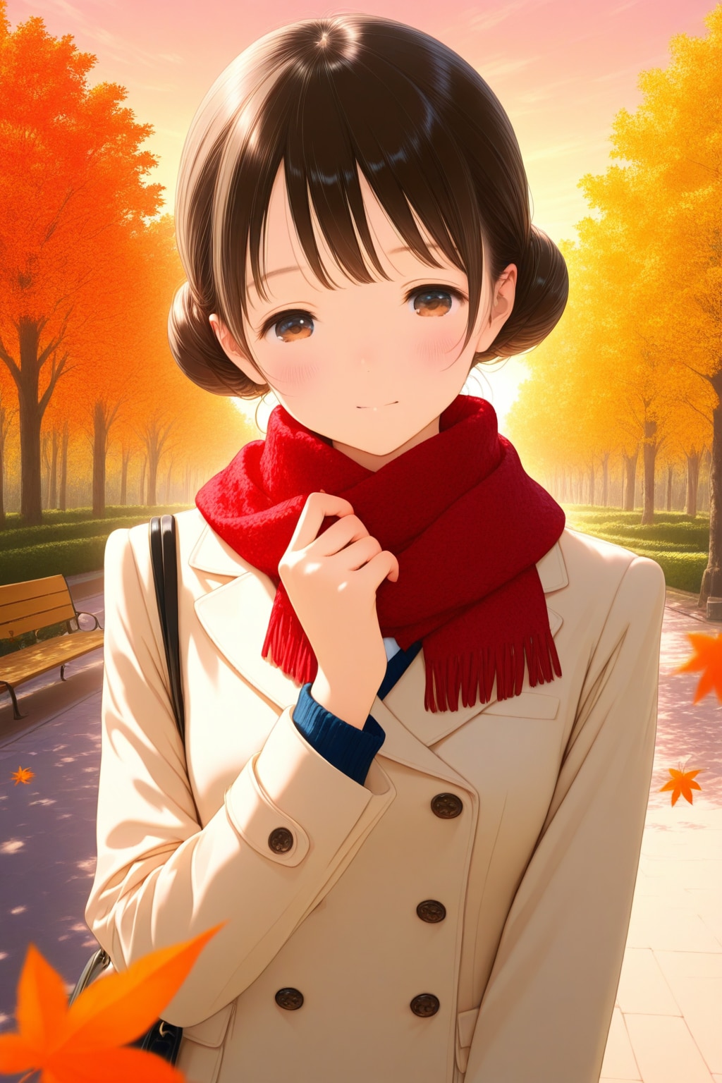 秋の公園 22歳女性