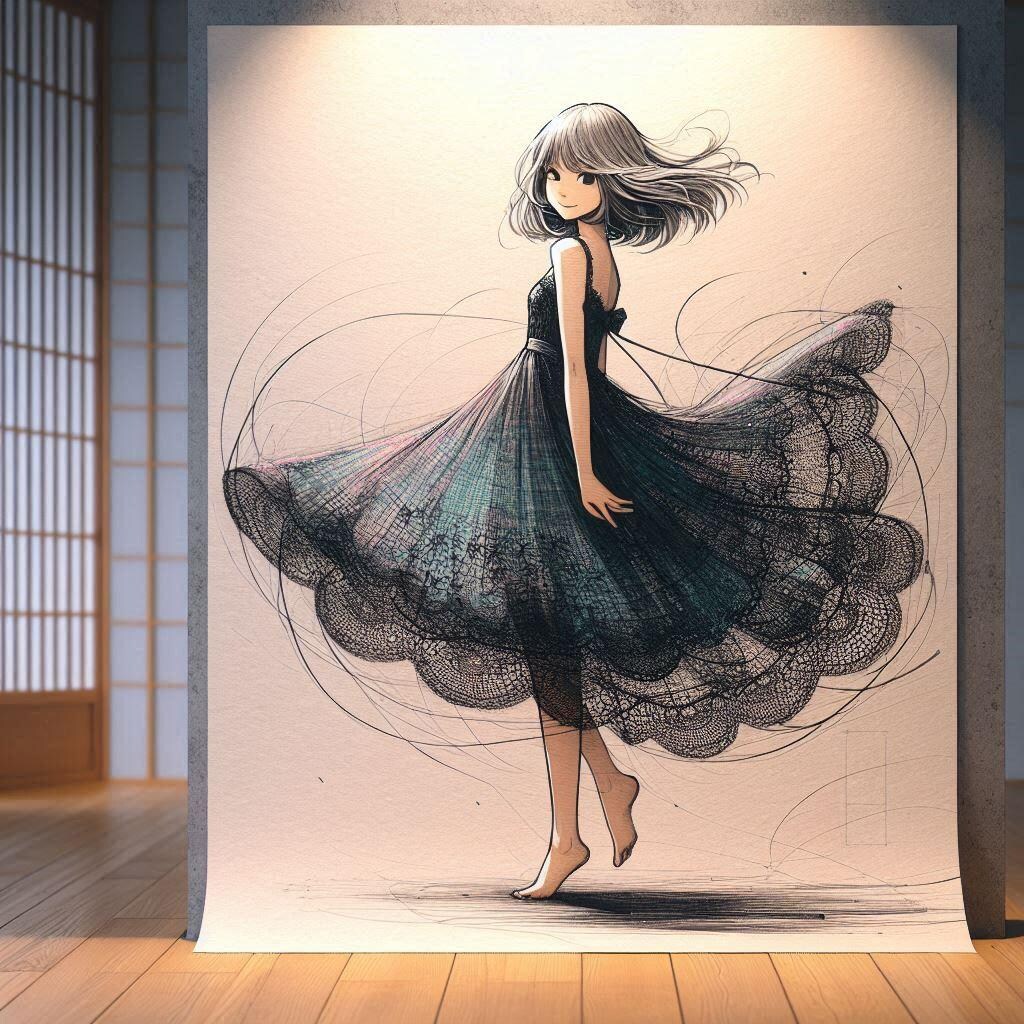 なびく、4