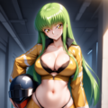 女性消防士 3枚目