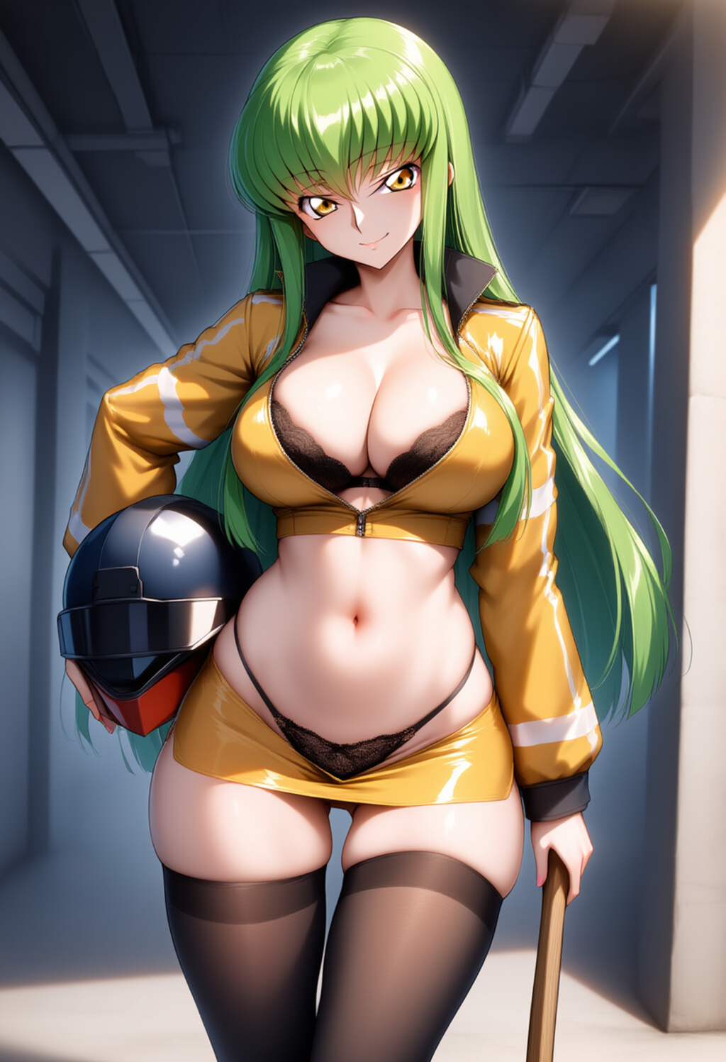 女性消防士