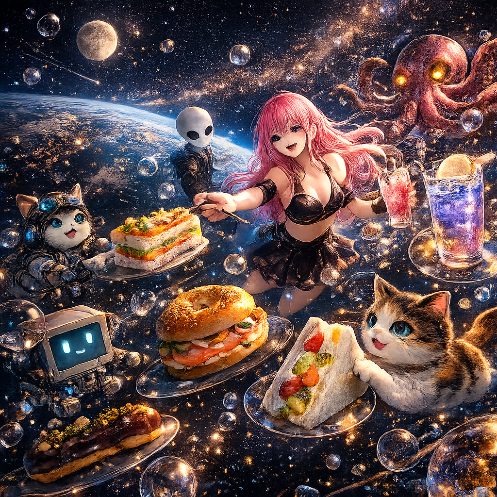 【最新構文＆使用歓迎】チャッピー＆Ｓｏｒａの習作アラカルトその２３５ | の人気AIイラスト・グラビア