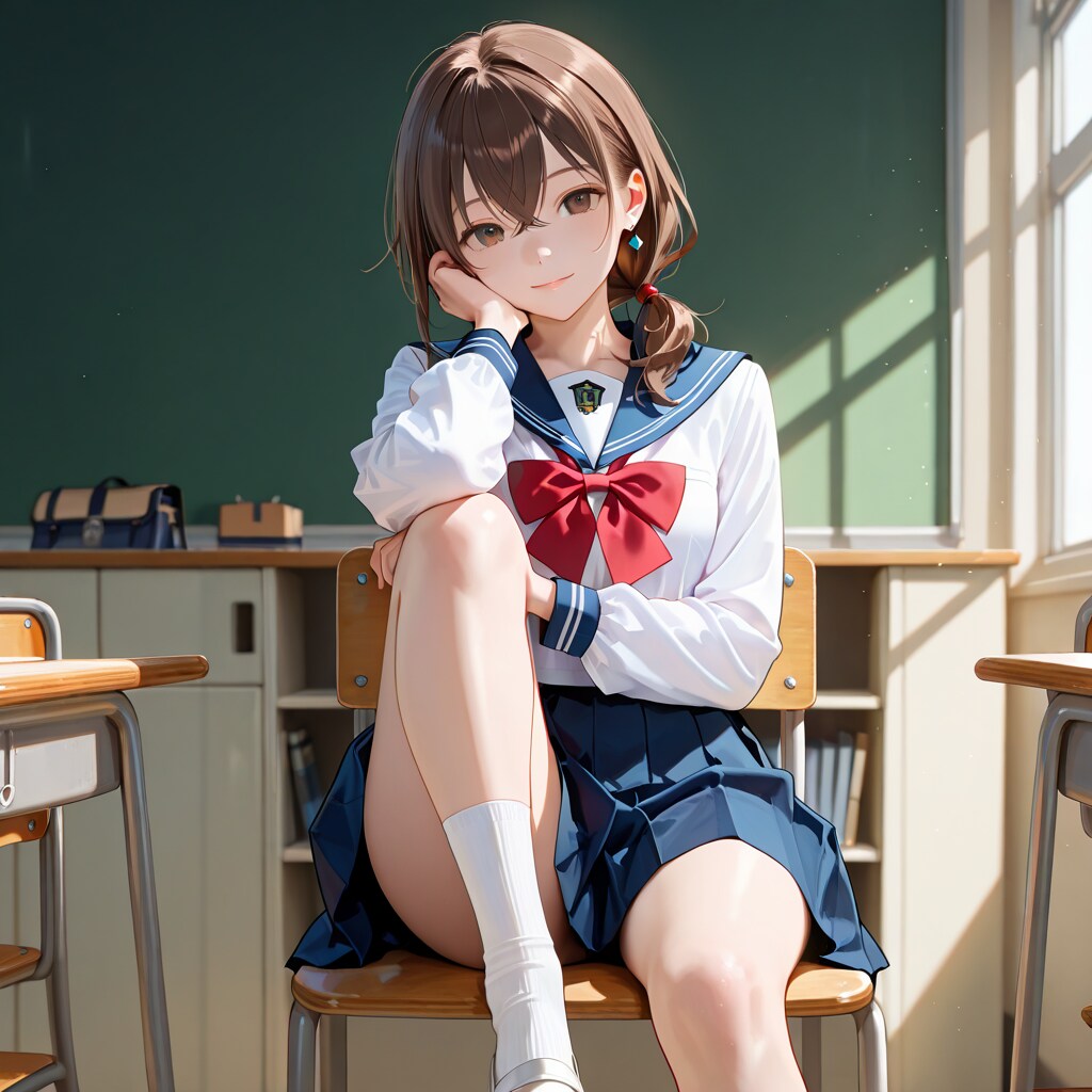 歩美 セーラー服 (6)