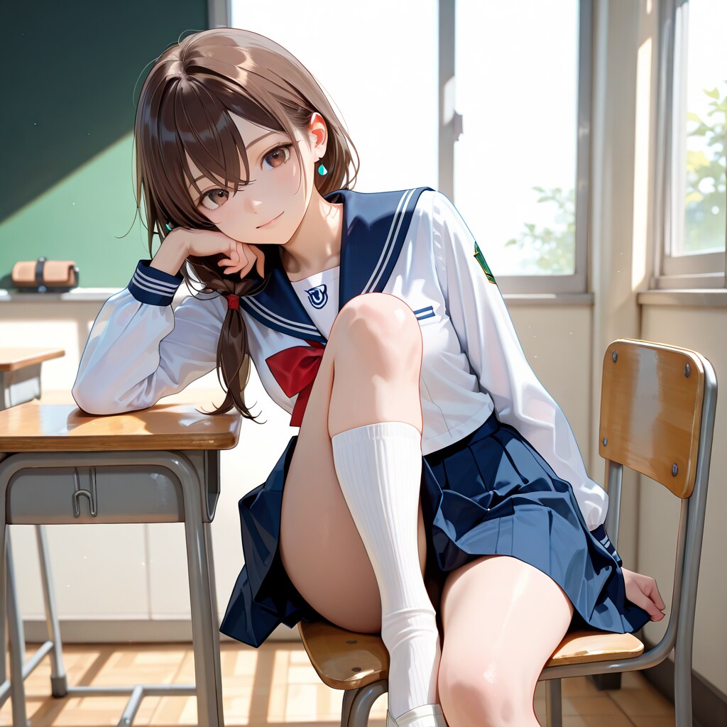 歩美 セーラー服 (6)