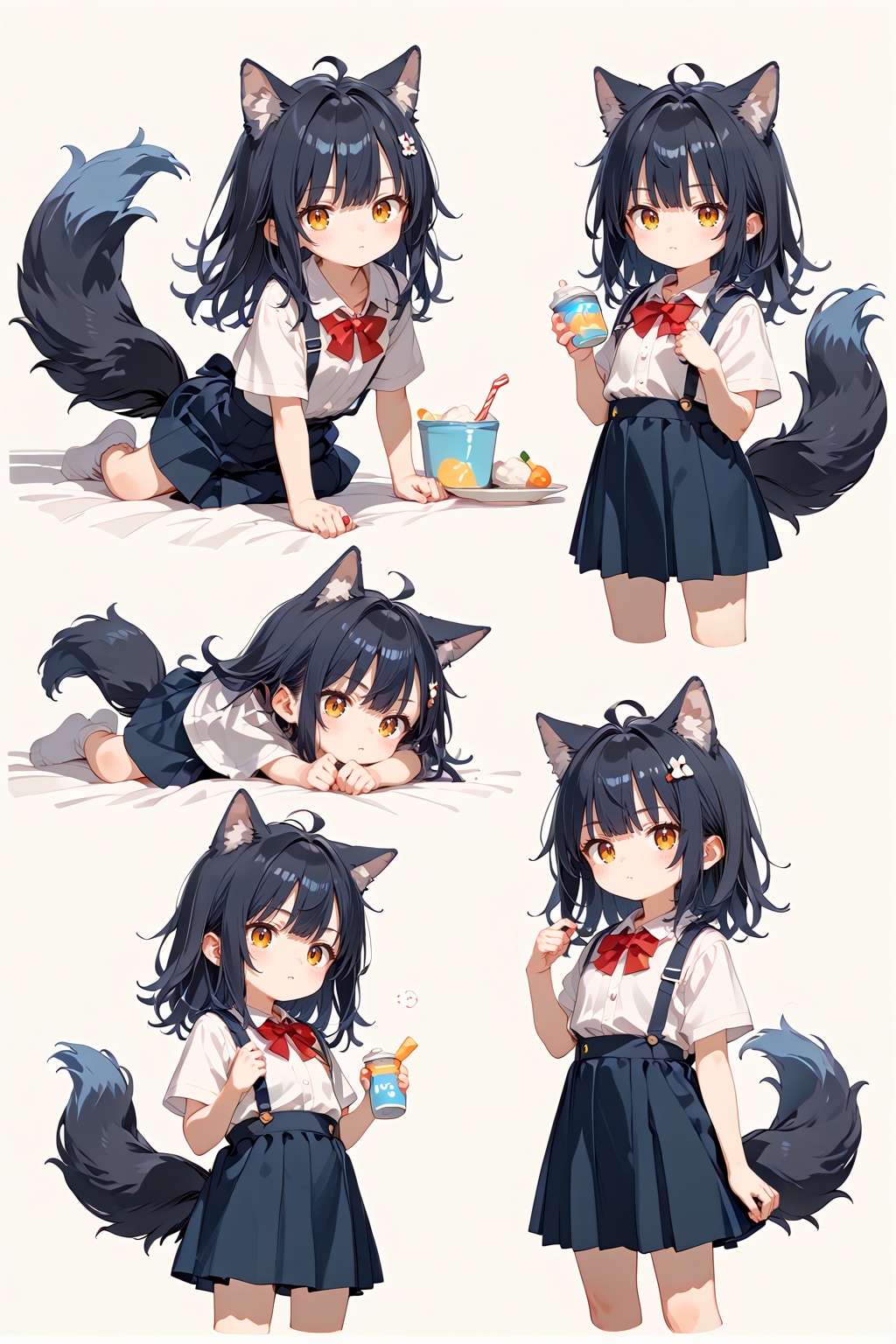 【構図編２】何かの参考になるかもしれないしならないかもしれないプロンプト実験結果