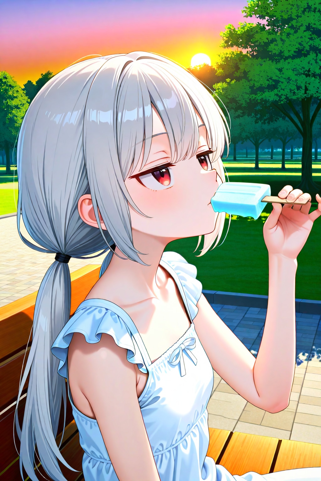 アイちゃんの始業式の後