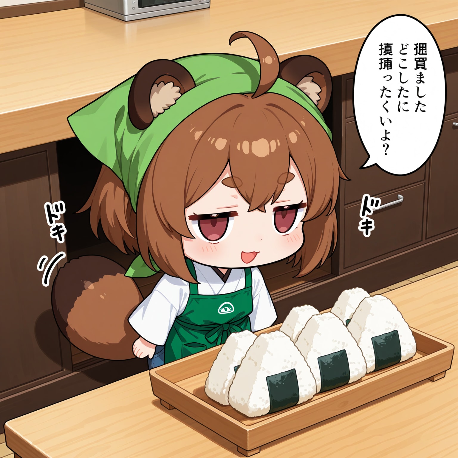 おにぎりエビフライ弁当 | の人気AIイラスト・グラビア