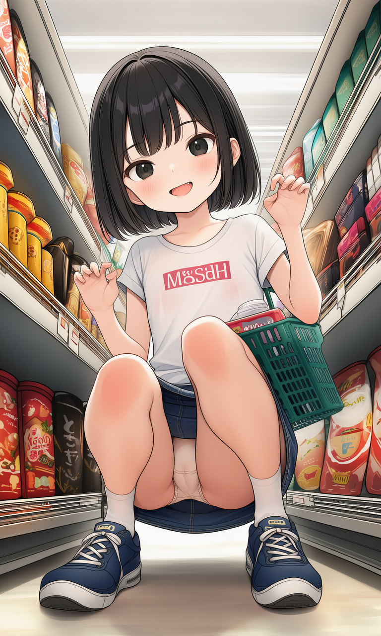 無防備な買い物少女_260527