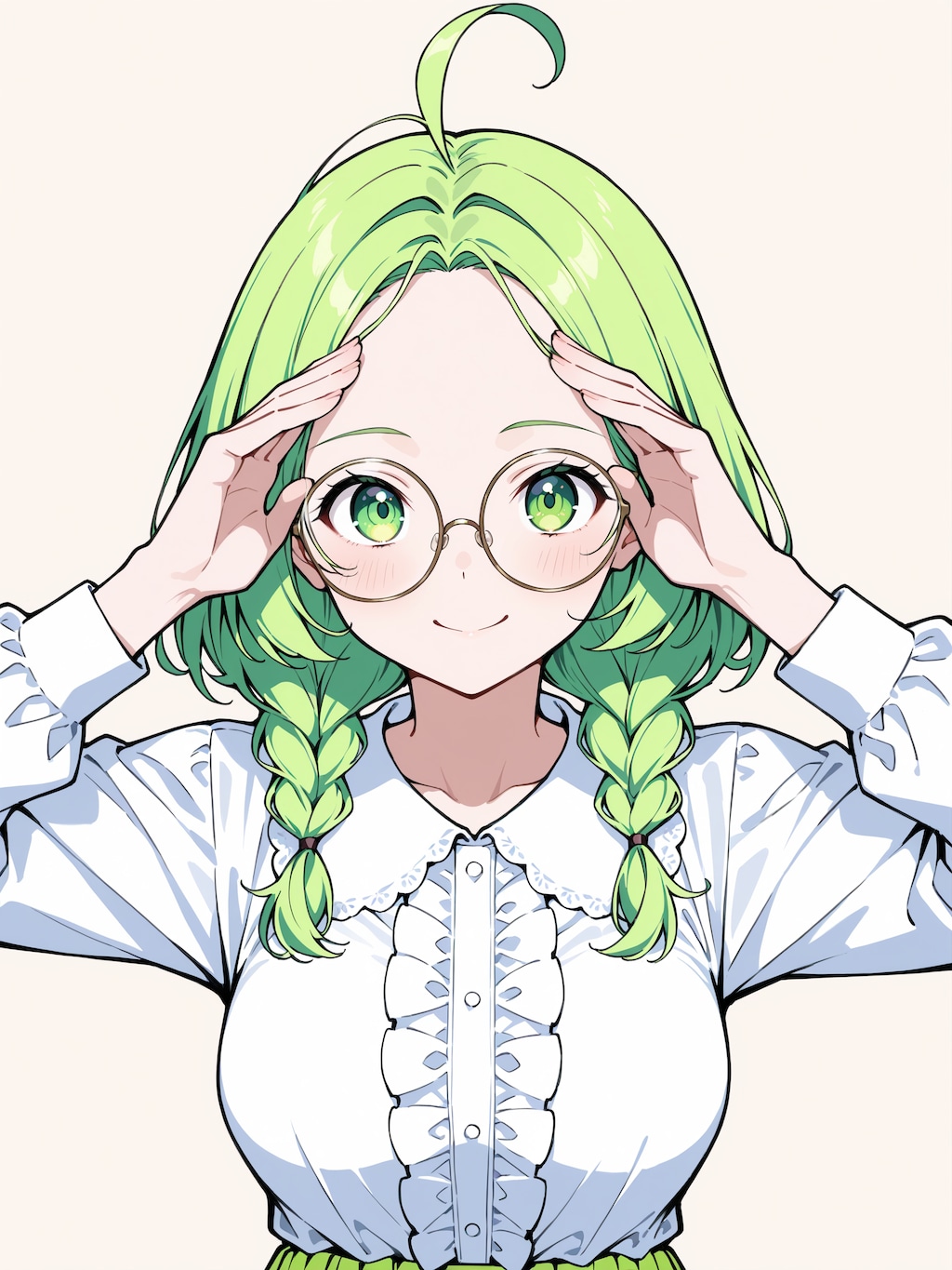 うちの子のおでこ