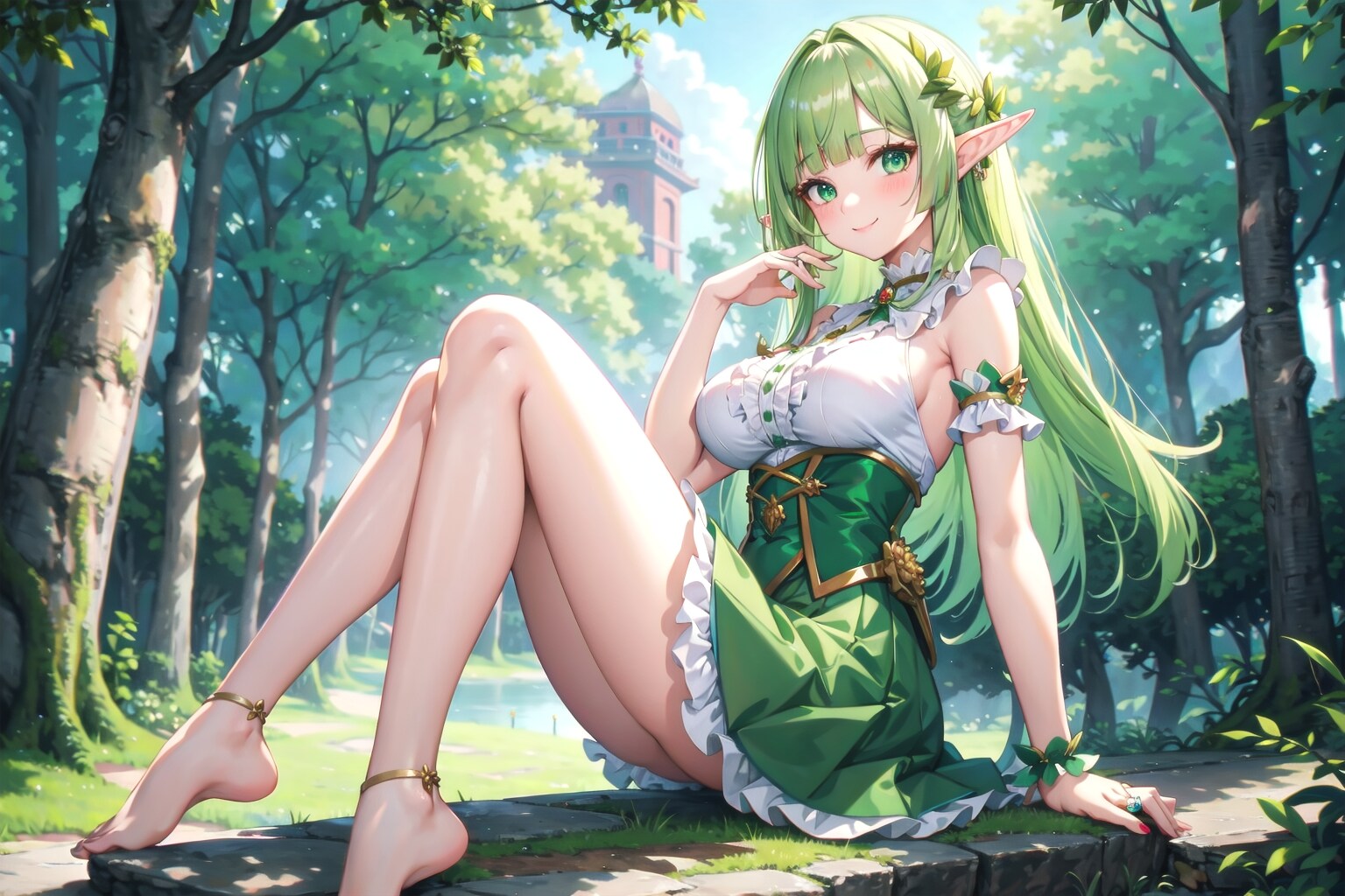 エルフには森