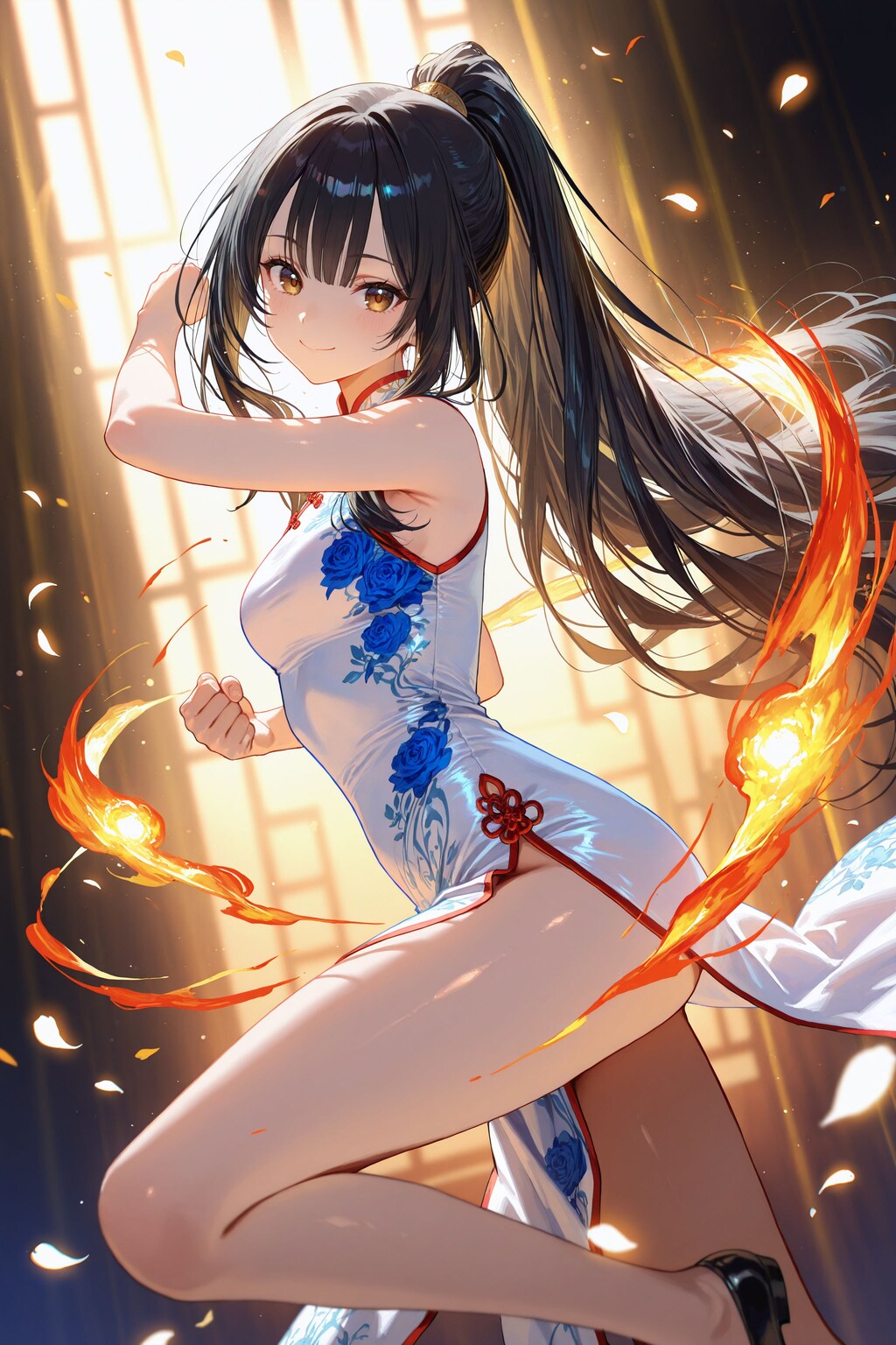 異世界の武闘家少女（美龍さん）