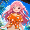 アロハなりなちゃん 4枚目
