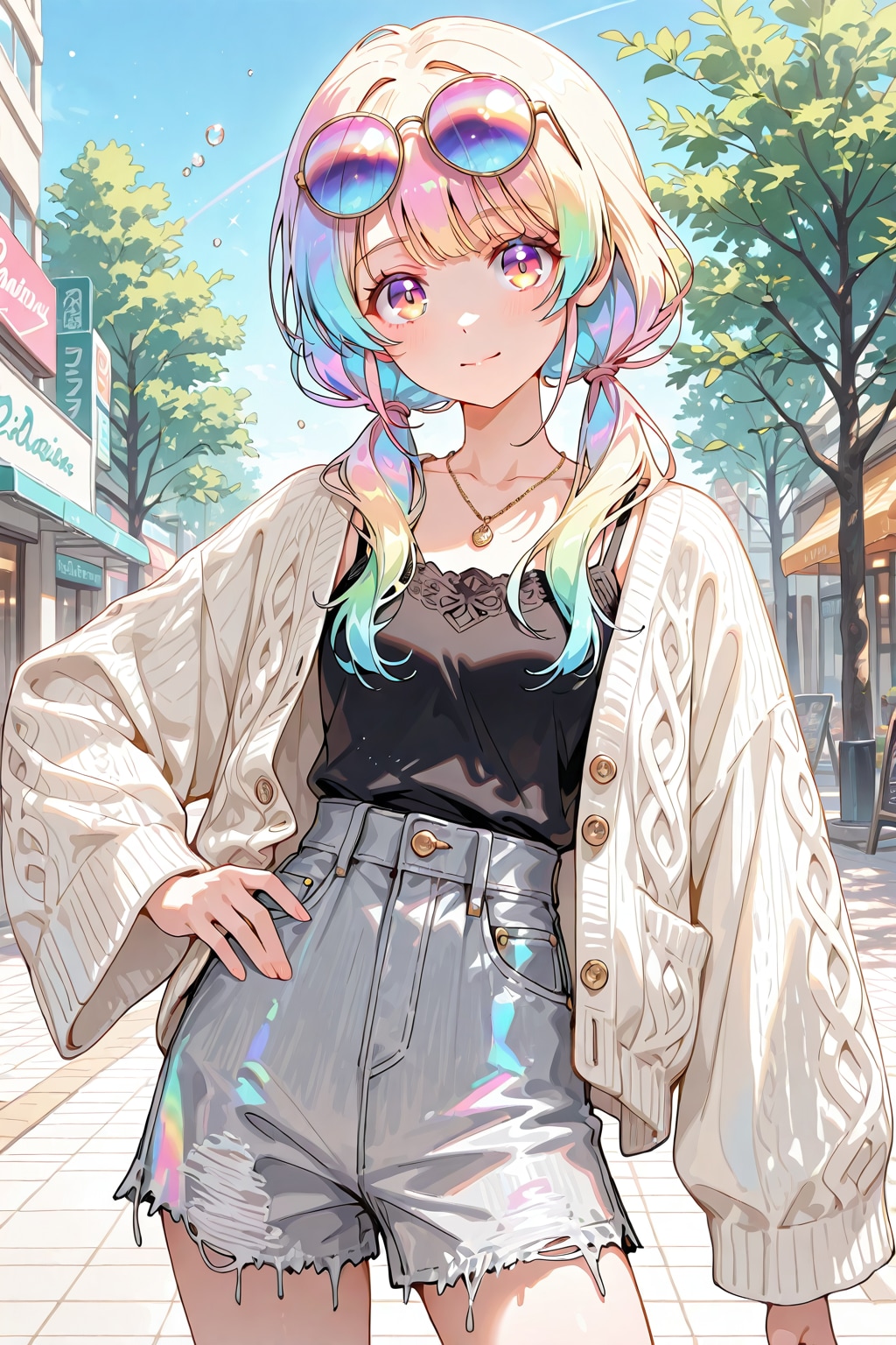 🕶️🌈🌳✨🫧🕶️🌈🌳✨ | の人気AIイラスト・グラビア