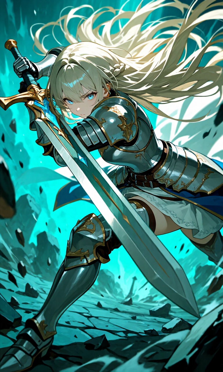 剣のポーズ27 | の人気AIイラスト・グラビア