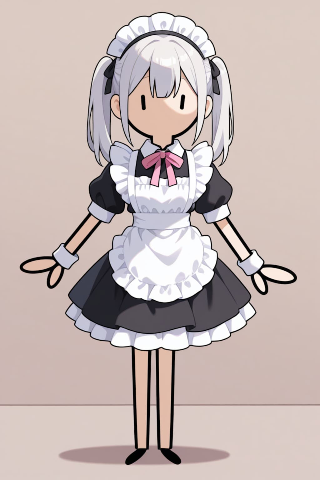 棒人間メイドさん