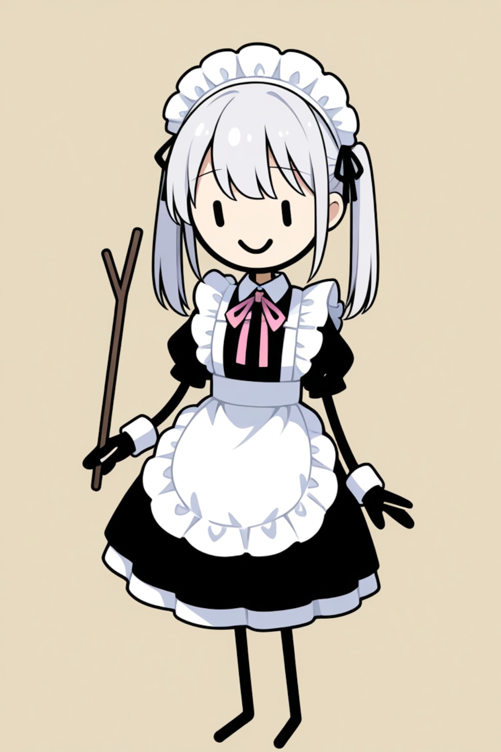 棒人間メイドさん