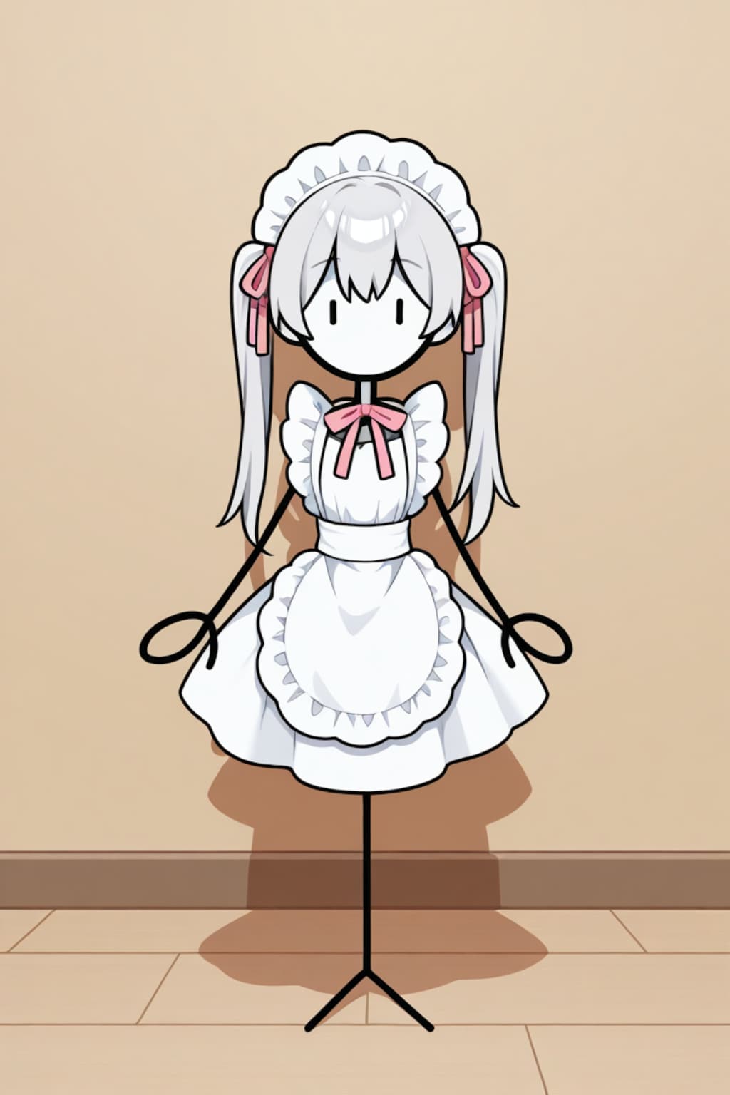 棒人間メイドさん