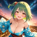 夕暮れのよもぎちゃん💓 5枚目