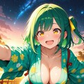 夕暮れのよもぎちゃん💓 4枚目