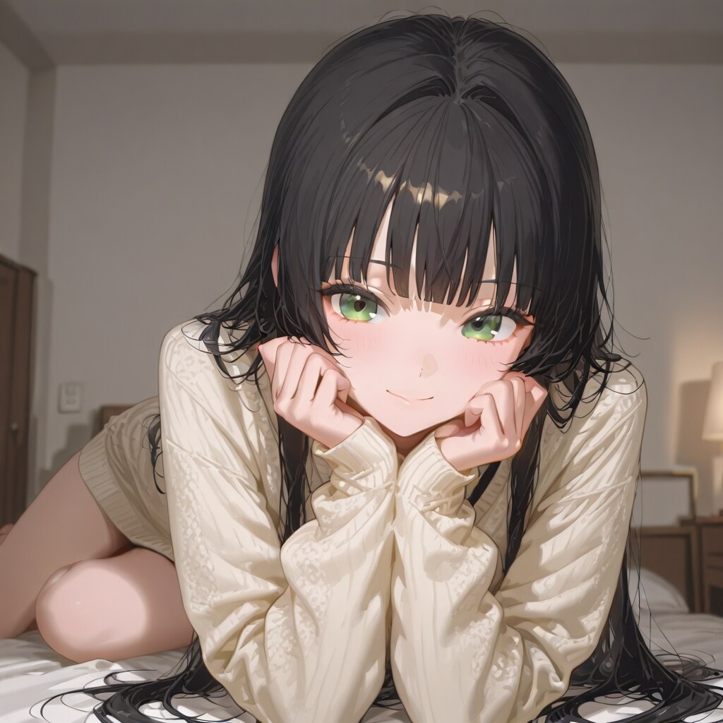 黒髪ロング | の人気AIイラスト・グラビア