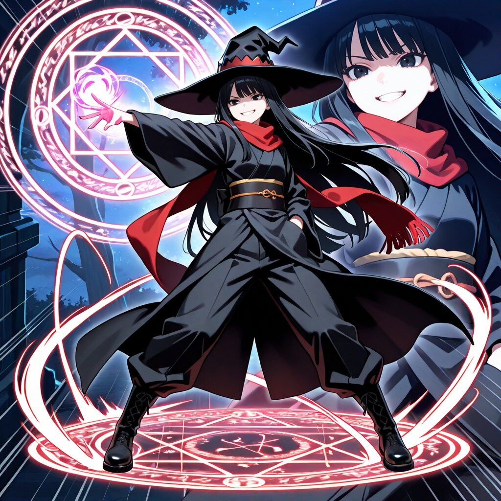 魔法ズームレイヤー魔女さん